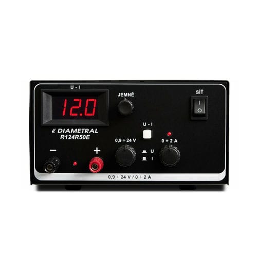 Alimentatore elettrico da tavolo - R124R50E - Diametral a.s. - DC/DC / regolato / regolabile