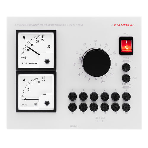 Alimentatore elettrico AC/AC - MAC-01 - Diametral a.s. - regolato / analogico