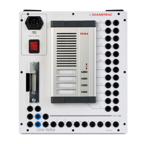 Pannello di simulazione per impianto elettrico - UV-104 - Diametral a.s.