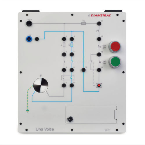 Pannello di simulazione per impianto elettrico - UV-111  - Diametral a.s.