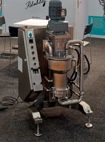 Mulino a sfere - BCM2.5-BL - Oflaz Mechanics And Food Processing Equipment - verticale / per cioccolato / da laboratorio