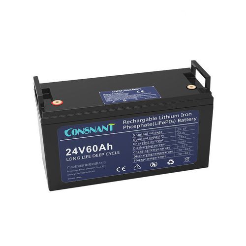 Batteria LiFePO4 - LFP2460 - Shenzhen Consnant Technology Co., Ltd. - rettangolare / 24 V / per apparecchio di telecomunicazione
