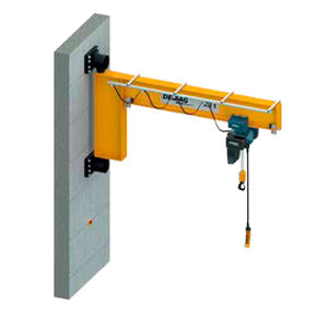 Gru con comando elettrico - Alexandria Crane Systems - fissa / con braccio / per cantiere