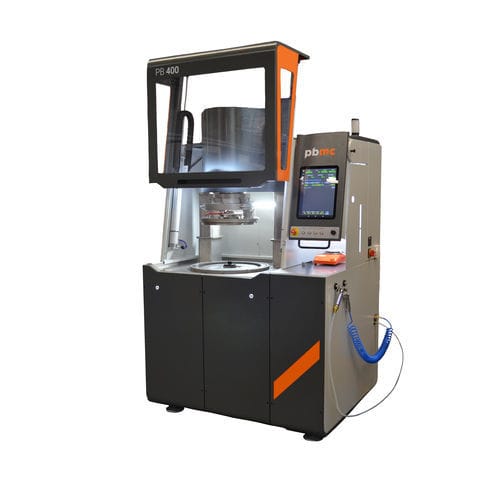 Macchina lucidatrice per metalli - PB 400 - PBMC SA - per pezzi piatti / di rodaggio in piano / a doppia faccia