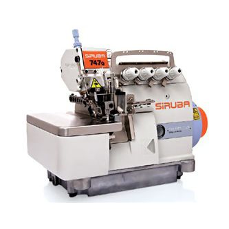 Macchina da cucire punto di sopraggitto - SIRUBA 700Q Series - H SEWING CO., LTD. - a due aghi / per tessuti / fissa