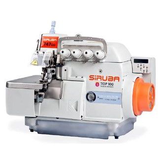 Macchina da cucire punto di sopraggitto - SIRUBA 700QD Series - H SEWING CO., LTD. - a due aghi / per tessuti / fissa