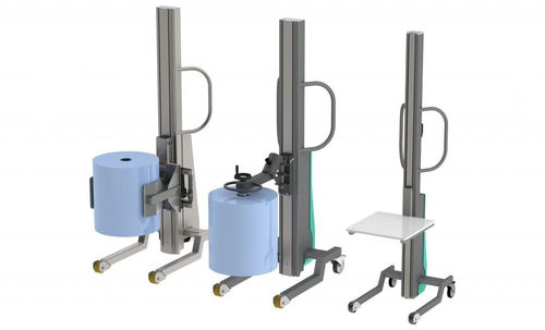 Accatastatore per movimentazione di bobine - ClampTool series - Herolift - a batteria / a timone con guida da terra / in alluminio