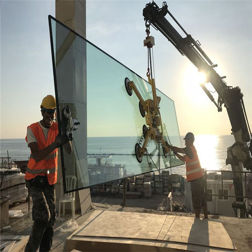 Ventosa di sollevamento per lastra di vetro - GLA - Herolift - verticale