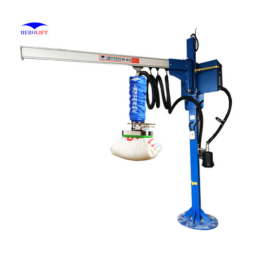 Manipolatore pneumatico - VEL140-2.5-Std - Herolift - con soffietto a ventosa / per fusti / per lamiere