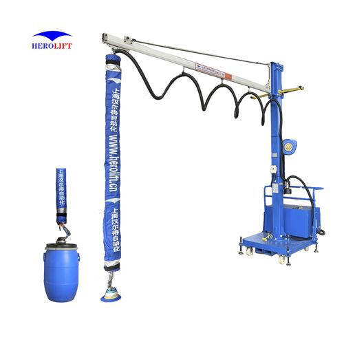 Manipolatore pneumatico - VCL120-2.5-Std - Herolift - a ventosa / di carico / per fusti