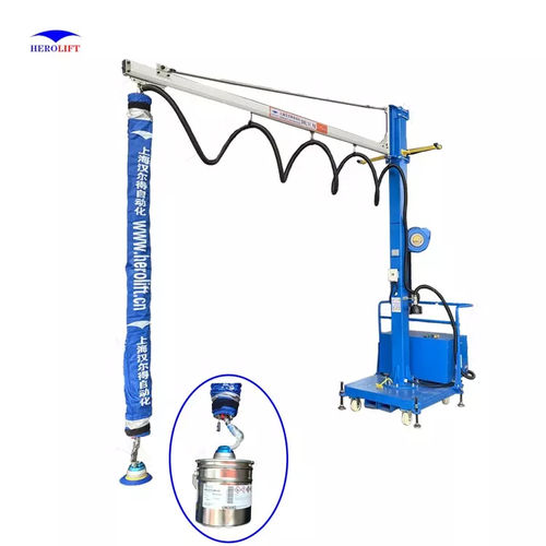 Manipolatore pneumatico - VEL180-2.5-STAND - Herolift - a ventosa / per fusti / per movimentazione