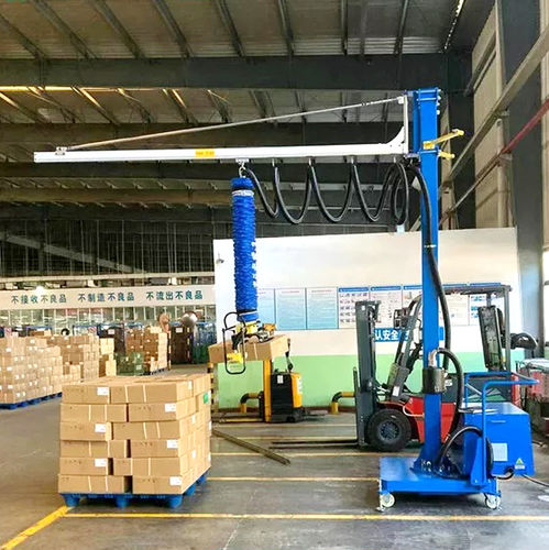 Sollevatore con soffietto a ventosa - VEL180-2.5-STAND - Herolift - mobile / per movimentazione / per cartoni