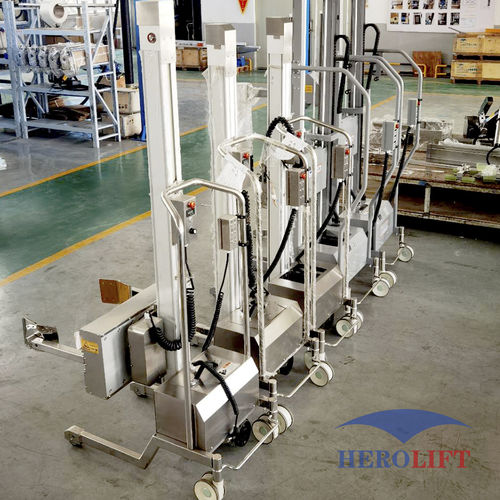 Accatastatore elettrico - CT120 - Herolift - a timone con guida da terra / per movimentazione di bobine