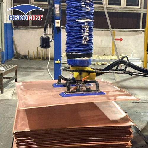 Tubo di sollevamento per fusti - VEL200-2.5-FLEX - Herolift - per cartone / per sacchi / per pietra