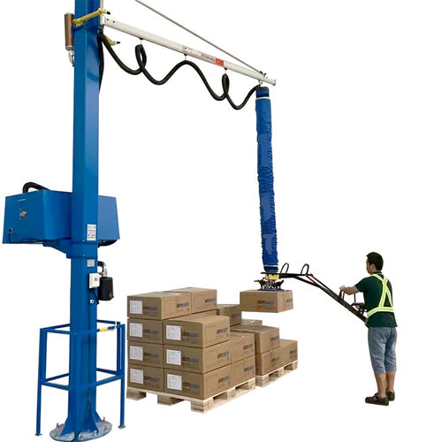 Gru a bandiera a colonna - VEL120-4-Flex - Herolift - di sollevamento / ergonomica / modulare