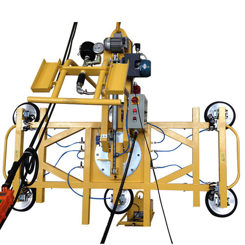 Ventosa di sollevamento per lastra di vetro - GLA600-6-B-M - Herolift - pneumatica