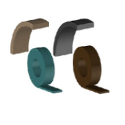 Guarnizione in bronzo - CHROMEX - PTFE / in POM / in fibre sintetiche