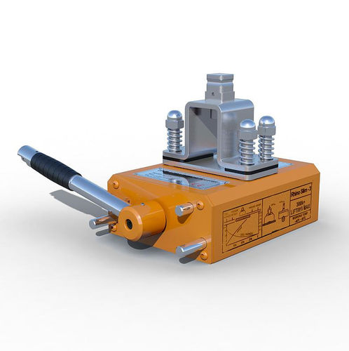 Magnete permanente di sollevamento a commutazione manuale - Rhino Slim Dumped - Valifter - in neodimio