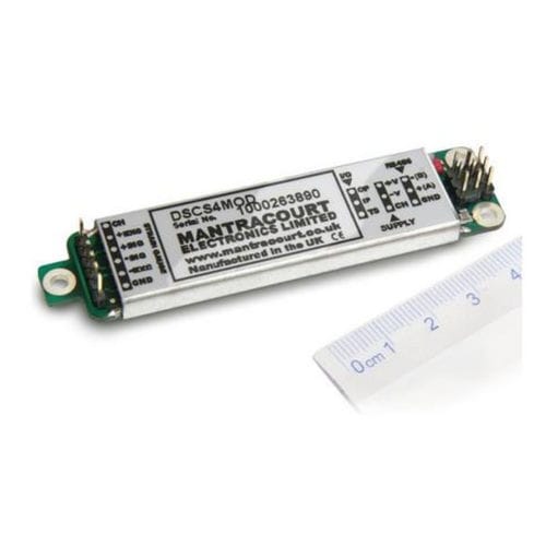 Scheda di elaborazione di segnali per ponti estensimetrici - DSC series  - Mantracourt Electronics Ltd
