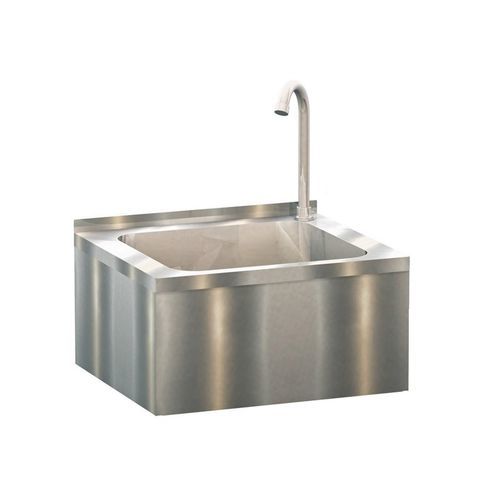 Lavabo da laboratorio - 5330100 - Brökelmann Geräte- und Anlagenbau - lavamani / in acciaio inossidabile
