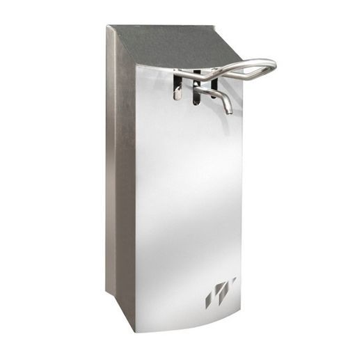 Distributore di sapone - 53410A2-001 - Brökelmann Geräte- und Anlagenbau - manuale / in acciaio inossidabile / da parete