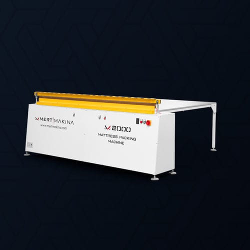 Macchina di confezionamento automatica - M-2000 - MERT MACHINERY - per materasso / pneumatica / con sigillatura