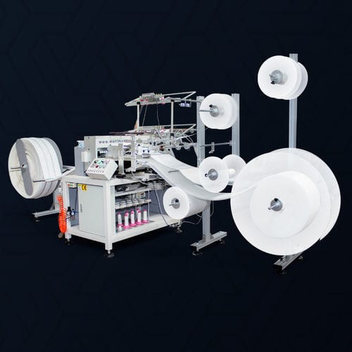 Macchina da cucire con 12 aghi - M-6600 3D - MERT MACHINERY - per tessuti / fissa / automatica
