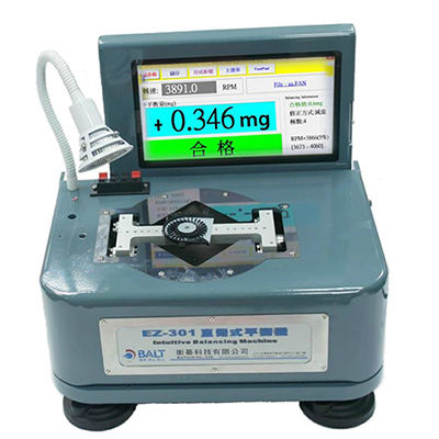 Macchina equilibratrice verticale - EZ-301F - BalTech Co. Ltd. - dinamico / elettromeccanico / per ventilatori