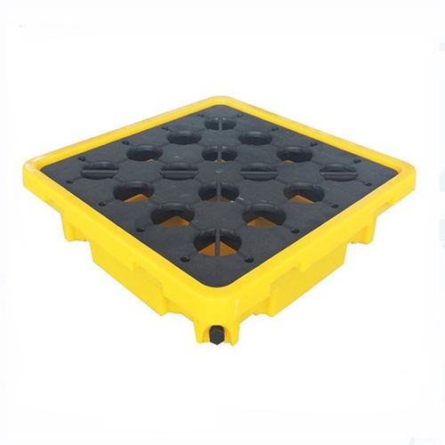 Vasca di ritenzione 4 fusti - KT-SP series - Qingdao King Tai Plastic Industry Co.,Ltd - 2 fusti / 1 fusto / in plastica