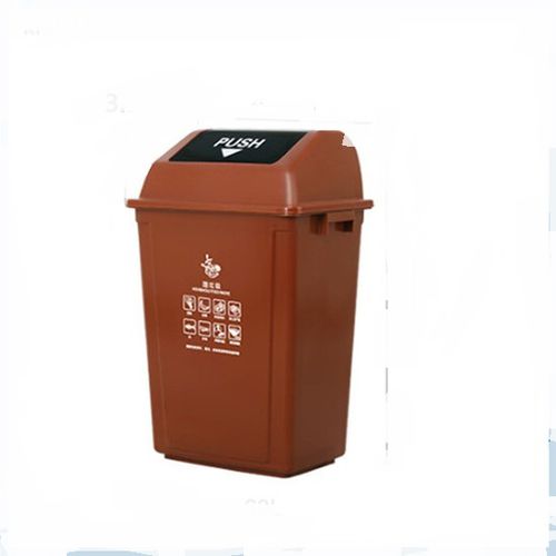 Contenitore per rifiuti in PP - KT-60L - Qingdao King Tai Plastic Industry Co.,Ltd - per scarti industriali / con coperchio