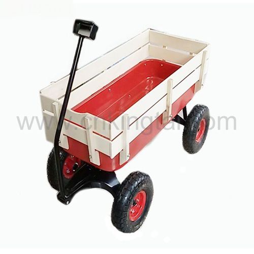 Rimorchio a pianale - KT-1801T - Qingdao King Tai Plastic Industry Co.,Ltd - per attrezzatura industriale / a 2 assi / trainato