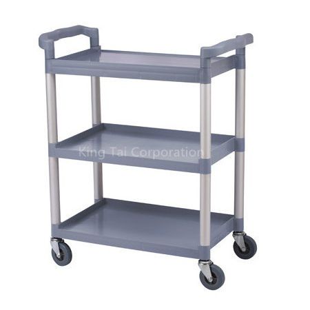 Carrello di servizio - KT-032A - Qingdao King Tai Plastic Industry Co.,Ltd - in polipropilene / 3 livelli / multiuso