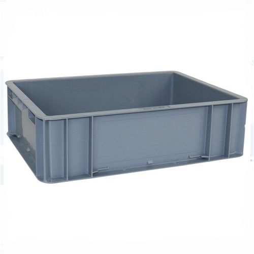 Cassetta in plastica - KT-EU43120 - Qingdao King Tai Plastic Industry Co.,Ltd - di stoccaggio / impilabile / con coperchio