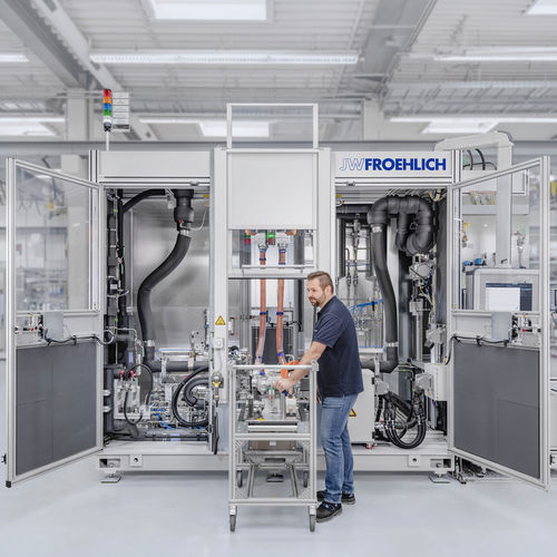 Banco di prova di pressione - JW FROEHLICH Maschinenbau GmbH - di potenza / temperatura / di portata