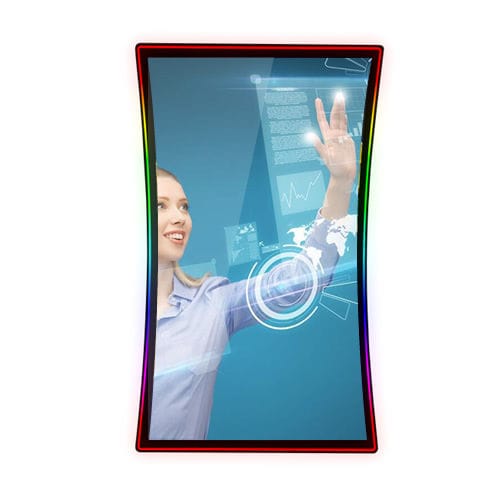 Monitor curvo - ITD55CMT5GC1 - Shenzhen ITD Display Equipment Co., LTD - LCD / a tecnologia capacitiva proiettata / con touch screen multitouch
