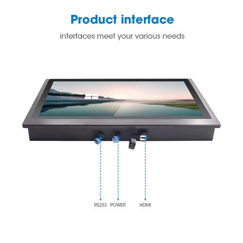 Monitor LCD - ITD24CMG1IP*1 - Shenzhen ITD Display Equipment Co., LTD - a tecnologia capacitiva proiettata / con touch screen resistivo / con retroilluminazione a LED