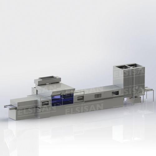 Cabina di verniciatura chiusa - OBM-H - Elsisan - per pezzi di ricambio / automatica / compatta