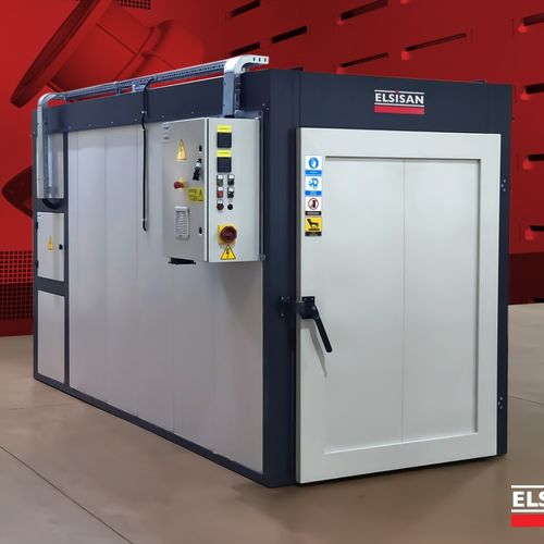 Forno a camera - EBF - Elsisan - per essiccazione / di cottura / di verniciatura a polvere
