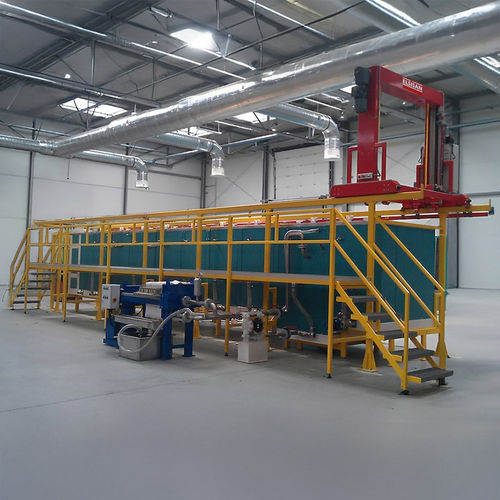Linea di pretrattamento di superficie ad immersione - Elsisan - automatica / in acciaio inossidabile