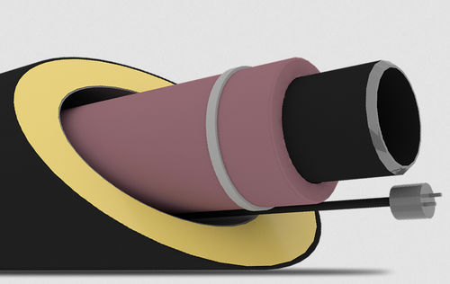 Tubo rigido per gas - MULTI-THERM® series - PERMA PIPE - per olio / in acciaio / ad alta pressione
