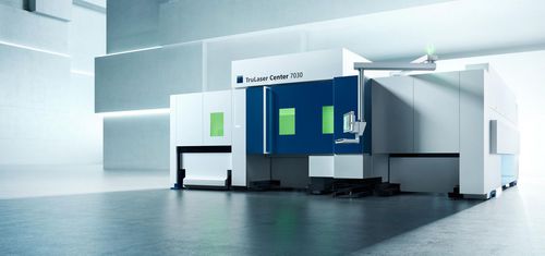 Macchina di taglio e incisione laser a fibra - TruLaser Center 7030 - TRUMPF Maquinaria, S.A. - laser 2D / per alluminio / per acciaio inossidabile