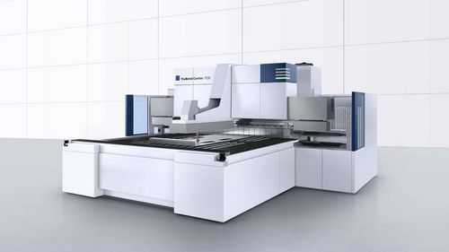 Pressa piegatrice idraulica - TruBend Center 7000 - TRUMPF Maquinaria, S.A. - 2 assi / con cambia utensile automatico / automatica