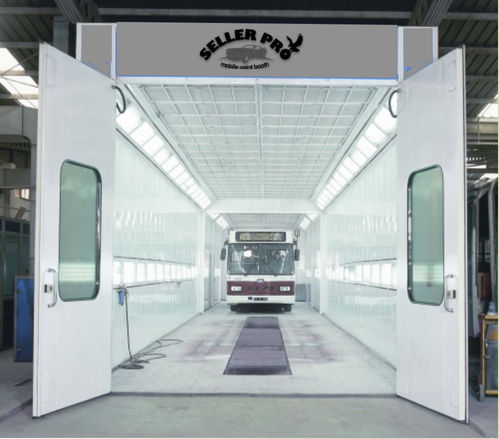 Cabina di verniciatura aperta - NS15000 - SELLERPRO COMPANY - per veicolo pesante / per costruzione metallica / a filtro