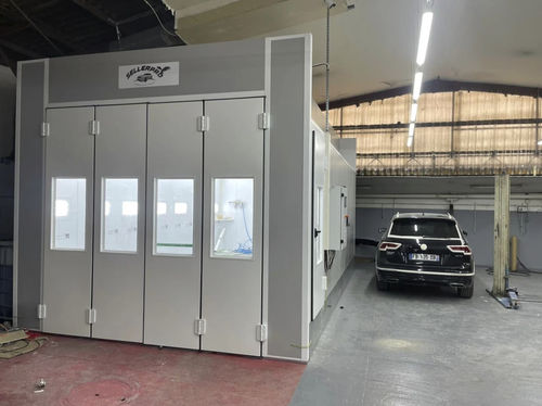 Cabina di verniciatura chiusa - NS8000 - SELLERPRO COMPANY - per veicolo / per costruzione metallica / a filtro