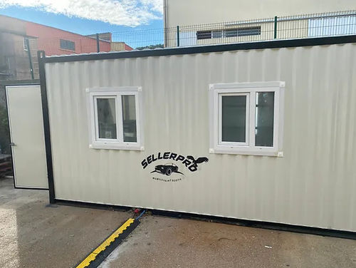 Cabina di verniciatura chiusa - SELLERPRO COMPANY - per veicolo / a filtro / a ventilazione orizzontale