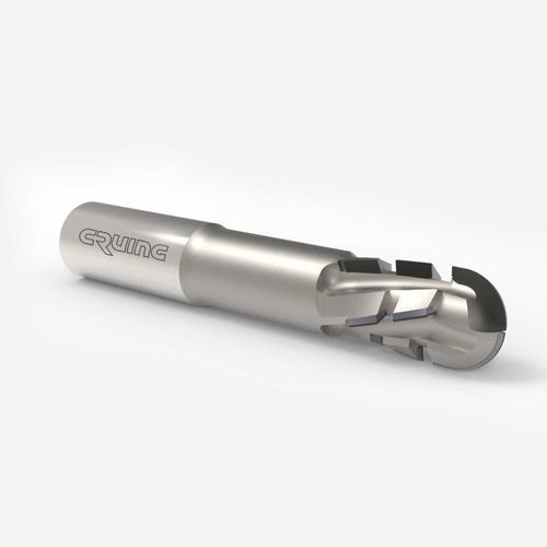 Fresa di testa semisferica - AM280 series - Cruing Italy srl - integrale / di finitura / per profilatura