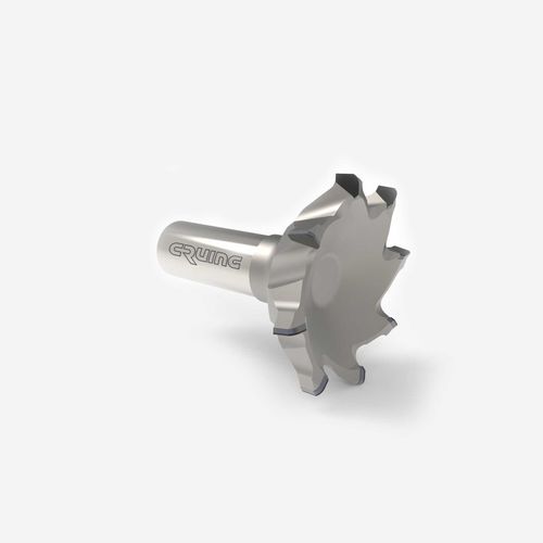 Fresa integrale - AM410 series - Cruing Italy srl - a spianare / PCD / per CFRP