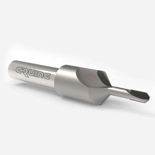 Punta integrale - 101-V - Cruing Italy srl - per CFRP / in carburo / in PCD
