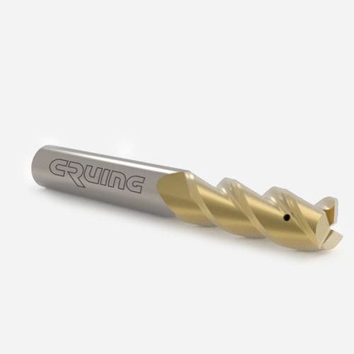 Fresa carburo solido - AM15 series - Cruing Italy srl - di finitura / per alluminio / per taglio