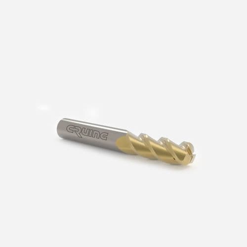 Fresa toroidale - AM250 series - Cruing Italy srl - carburo solido / per scanalare / per alluminio